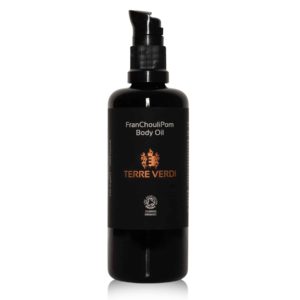 FranChouliPom organic body oil - deeply nourishes skin