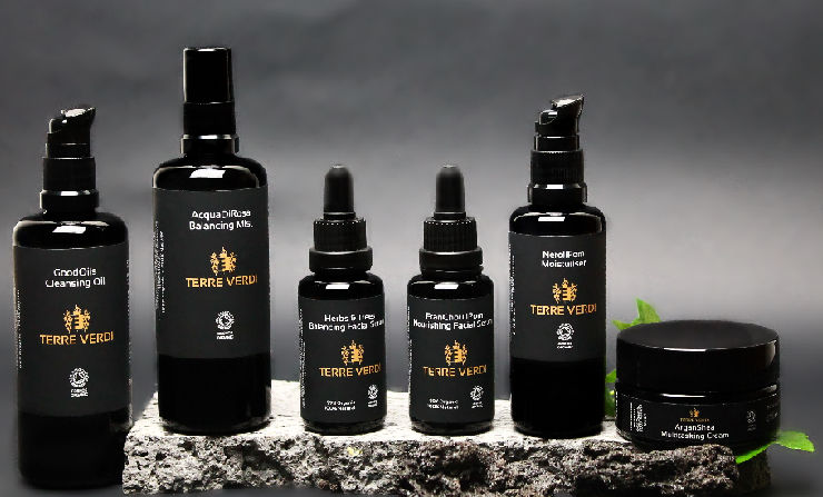 Ethically-sourced organic skincare products