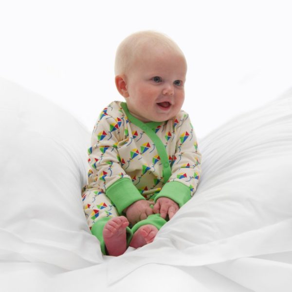 Kites Organic Cotton Baby Grow 3