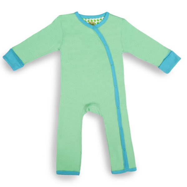 Spring Bud Organic Cotton Baby Grow 2