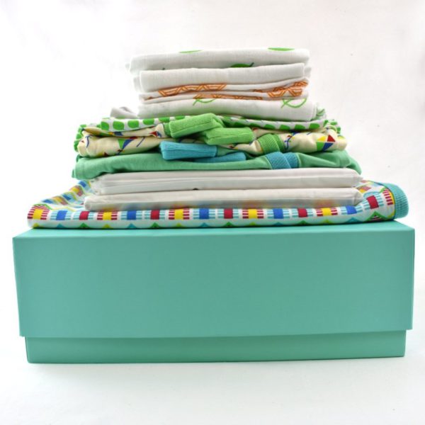 Large Organic Cotton Baby Gift Box 2