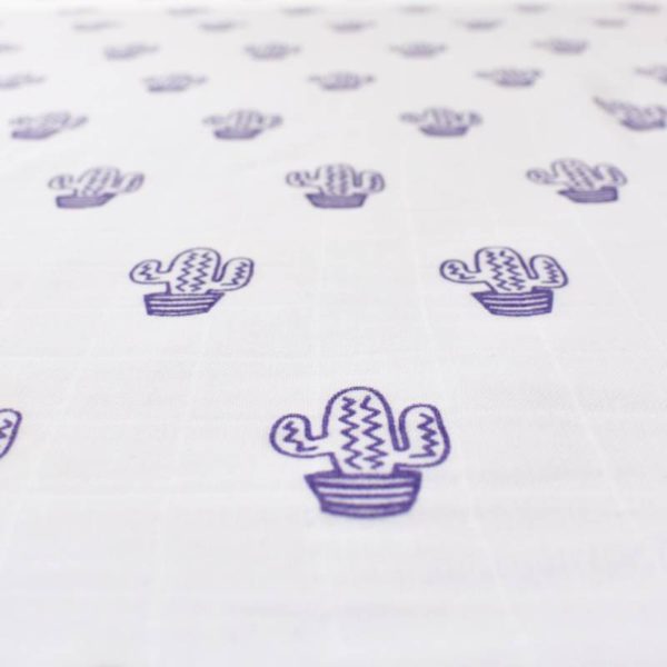 Cactus Swaddle- 100% Organic Cotton 1