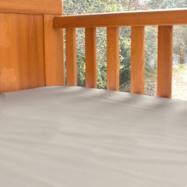 Natural Colour Cot Bed Sheet 2