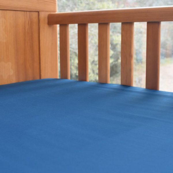 Ocean Blue Cot Bed Sheet (Fitted) 2