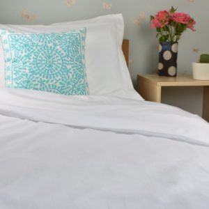 GOTS certified organic cotton duvet cover - natural luxury