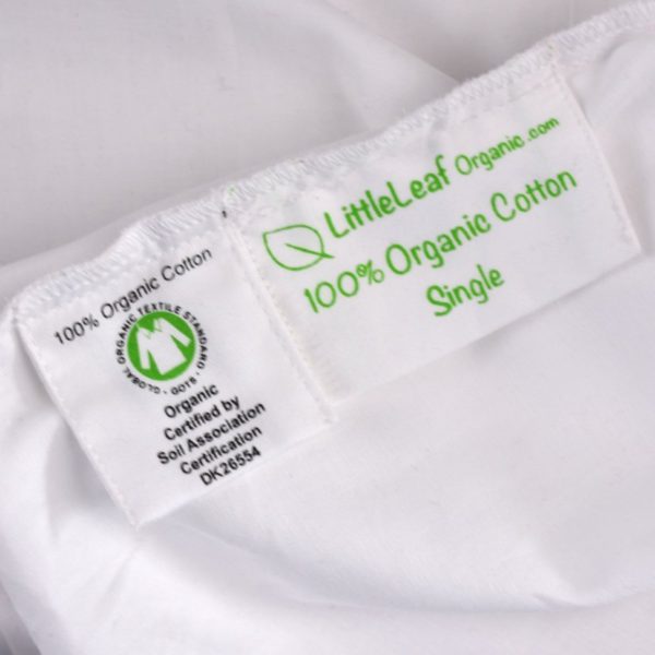 Organic Flat Sheet -White 1