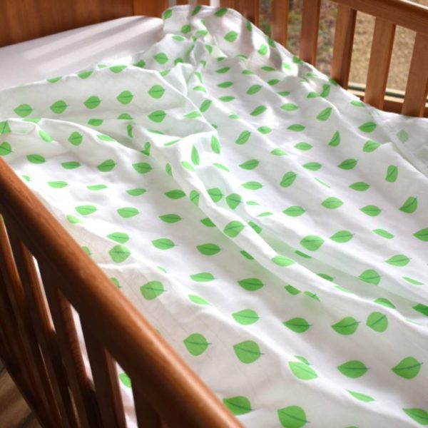 100% Premium Organic Cotton Swaddle