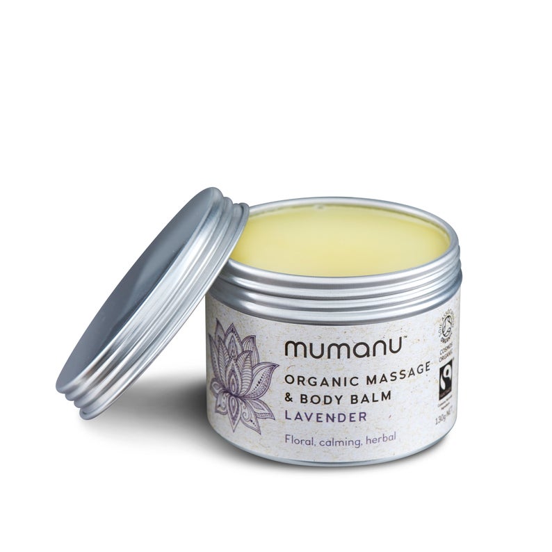 Organic massage & Body Balm – Lavender