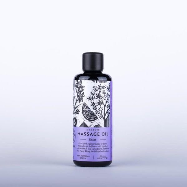 Relax Organic Massage Oil