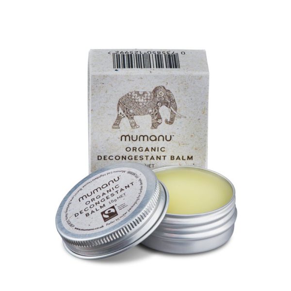 Organic Fairtrade Decongestant Balm