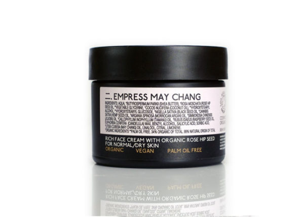 Empress May Chang: Organic Face Cream