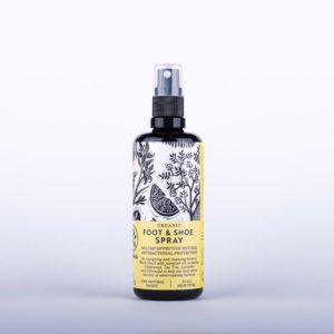 Organic Foot and Shoe Spray - Natural Antibacterial Protection