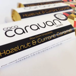 Raw - Organic - Vegan Chocolate, Hazelnut Currant & Caramel