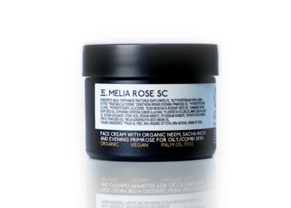 Melia Rose Sc Organic Face Cream - Replenished With A Smooth Finish