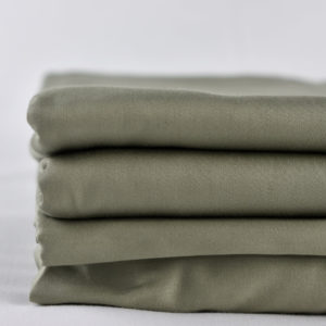 GOT Certified Organic Fitted Sheet - Olive Green