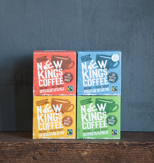 Raise your coffee standards with New Kings premium organic coffee
