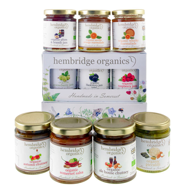 Satisfy the foodie in you with Hembridge Organics delicious jams and chutneys