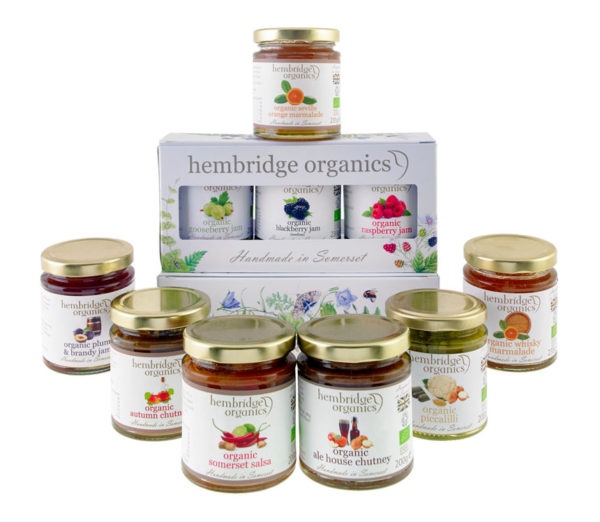 Vibrant And Delightful Organic Preserves Gift Box