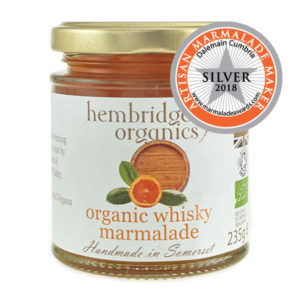 Organic whisky marmalade