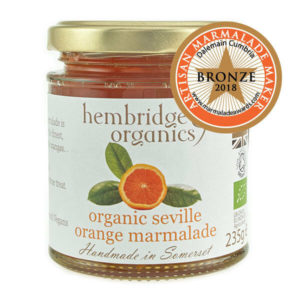 Zesty, fruity and vibrant - organic orange marmalade