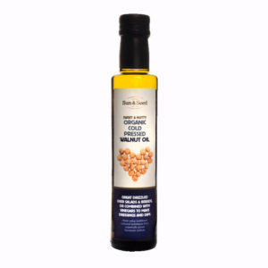 Cold pressed organic walnut oil - highly nutritious