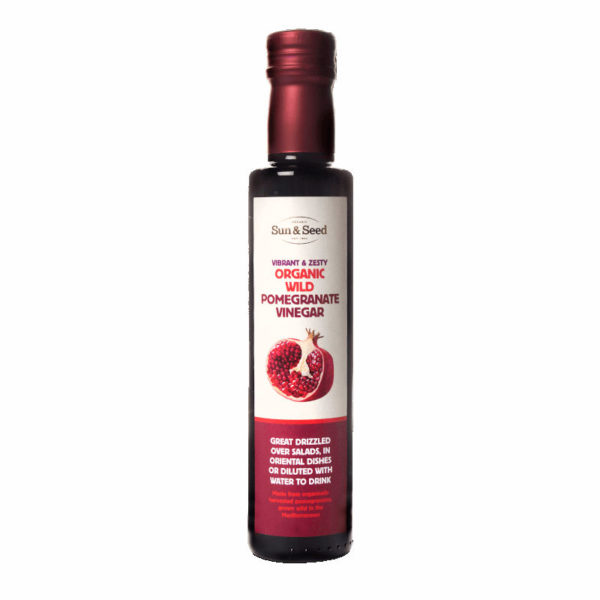 Organic Wild Pomegranate Vinegar - Unique Flavour