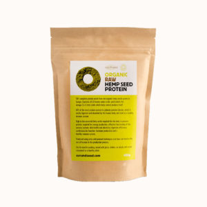 Organic raw hemp protein - highly nutritious