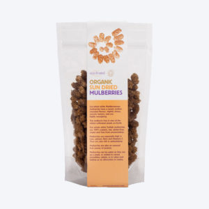 Organic sun dried mulberries - natural sweetness