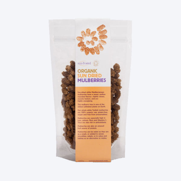 Organic Sun Dried Mulberries - Natural Sweetness