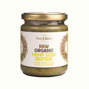 Organic raw hemp seed butter - delicious and nutritious