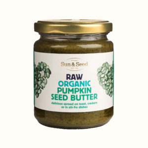 Organic raw pumpkin seed butter - highly nutritious and delicious spread