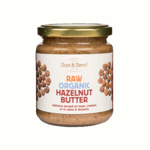 Organic raw hazelnut butter - absolutely delicious