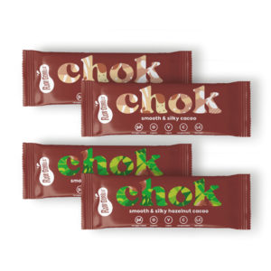 This is a delicious selection of our Smooth Mylky Plain & Hazelnut Chok 35g bars.