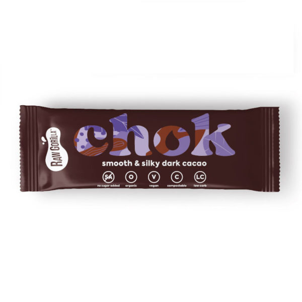 Raw Gorilla Smooth &Amp; Silky Dark Keto Chocolate Bar