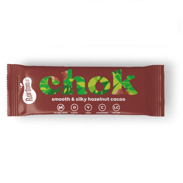 Raw Gorilla Smooth &Amp; Silky Hazelnut Chocolate Bars – Absolutely Delicious Sweet Snacks