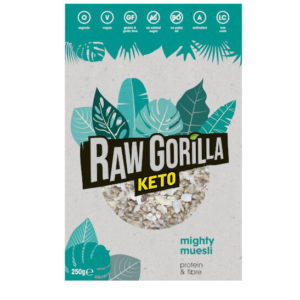 100% Organic, Vegan and KETO-Friendly & Raw - Mighty Muesli 250g