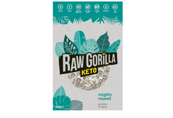 100% Organic, Vegan And Keto-Friendly &Amp; Raw - Mighty Muesli 250G