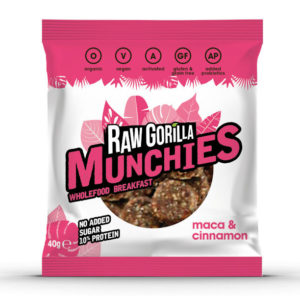 Raw Gorilla Maca & Cinnamon Munchies | Vegan | Organic | No added sugar