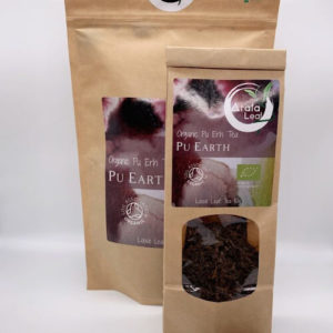 Organic Pu Erh loose leaf tea - energizing, detoxifying and delicious