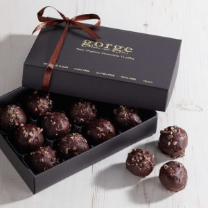 12 raw organic truffles - chocolate chocolate