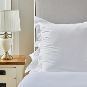 Classic Oxford square organic pillowcase