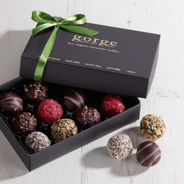 Classic Selection Box – Raw Organic Chocolate Truffles (No Alcohol)