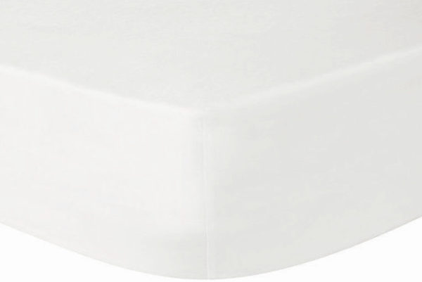Luxurious White Organic Fitted Sheets