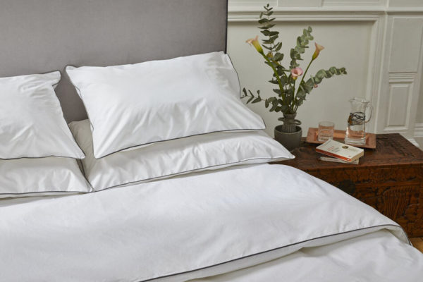 Piping Edged Organic Cotton Duvet Sets