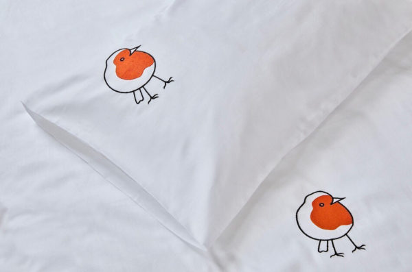 Robin Red Breast Cot Bed Duvet Set 1