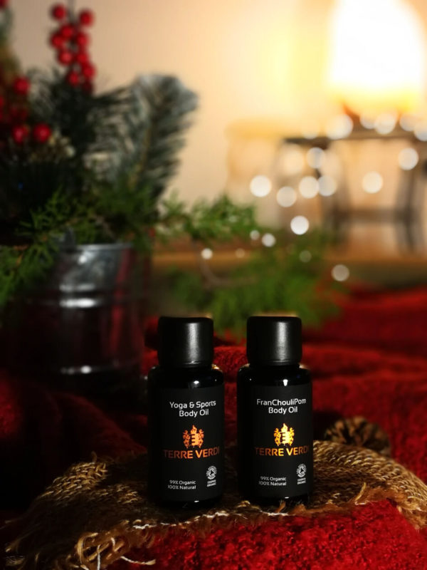 Eco Friendly Christmas Gift Set - Luxury Body Oils For Travel
