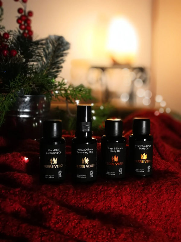 Eco Friendly Christmas Gift Set - Luxury Travel For Face &Amp; Body