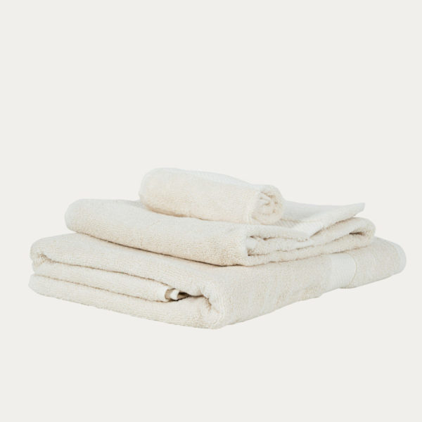 Luxury Fairtrade 100% Organic Cotton Towels - Natural Colour