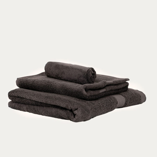 Luxury Fair Trade 100% Organic Cotton Towels - Smoky Brown Towels