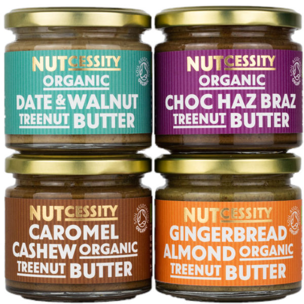 Organic Nut Butter Selection Pack - Incredibly Velvety And Indulgent Texture